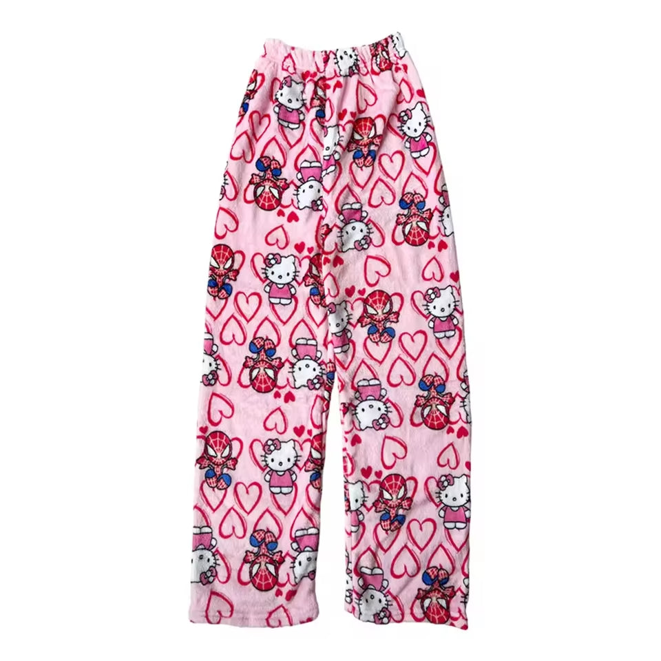 Hello Kitty x Spider-Man Relax Pants